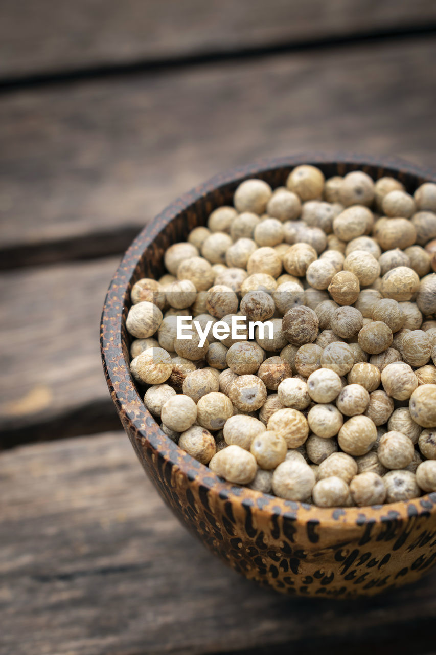 close-up of roasted coffee beans