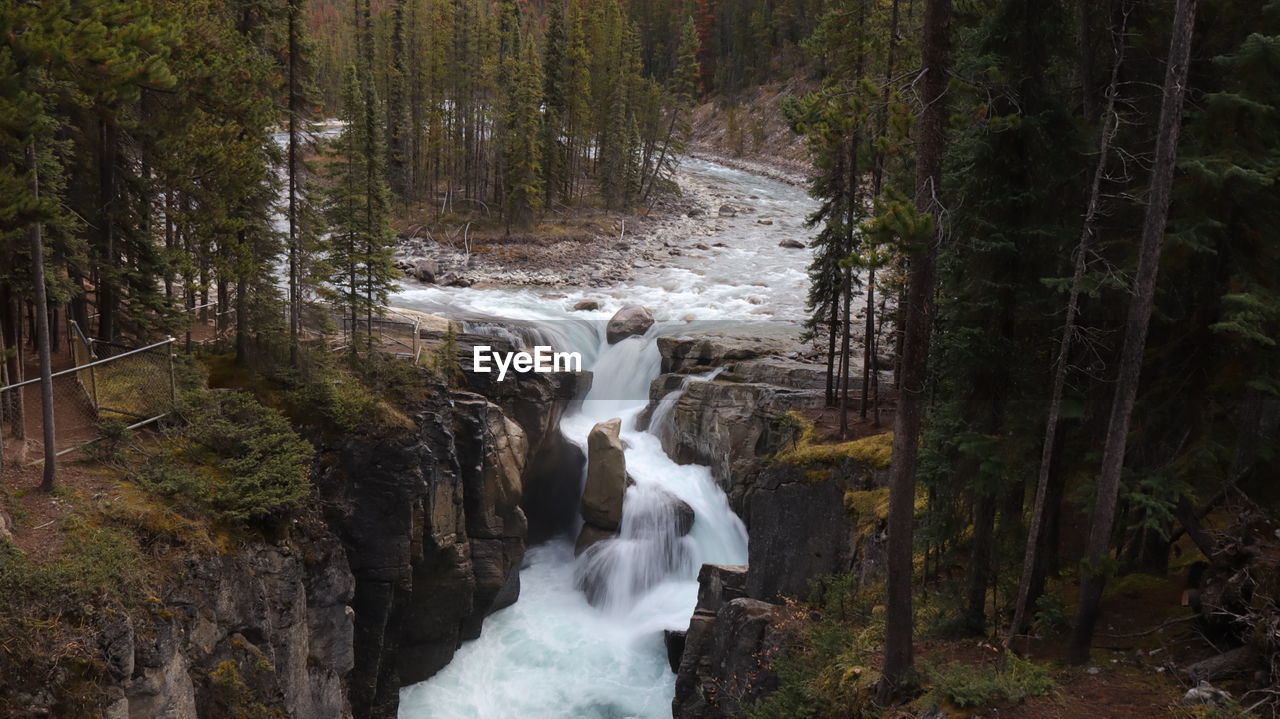 Long exposure waterfall shot