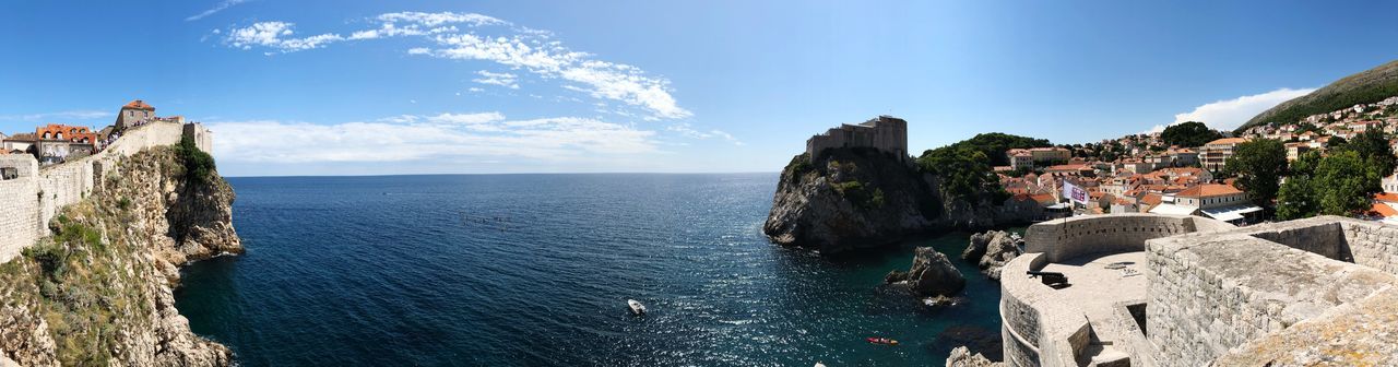 PANORAMIC VIEW OF BUILDINGS AGAINST SKY