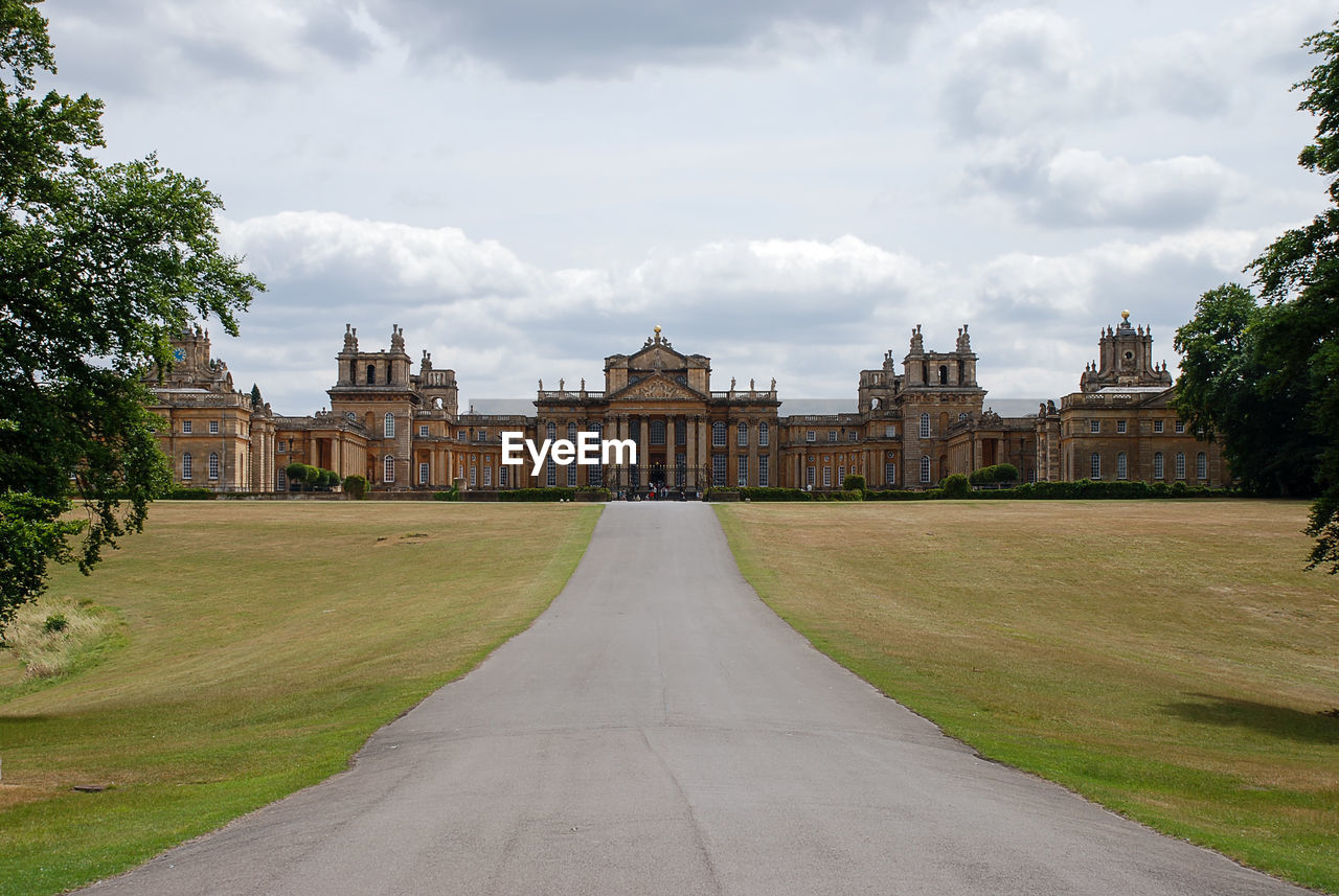 The magnificent blenheim palace is the ancestral home of sir winston churchill