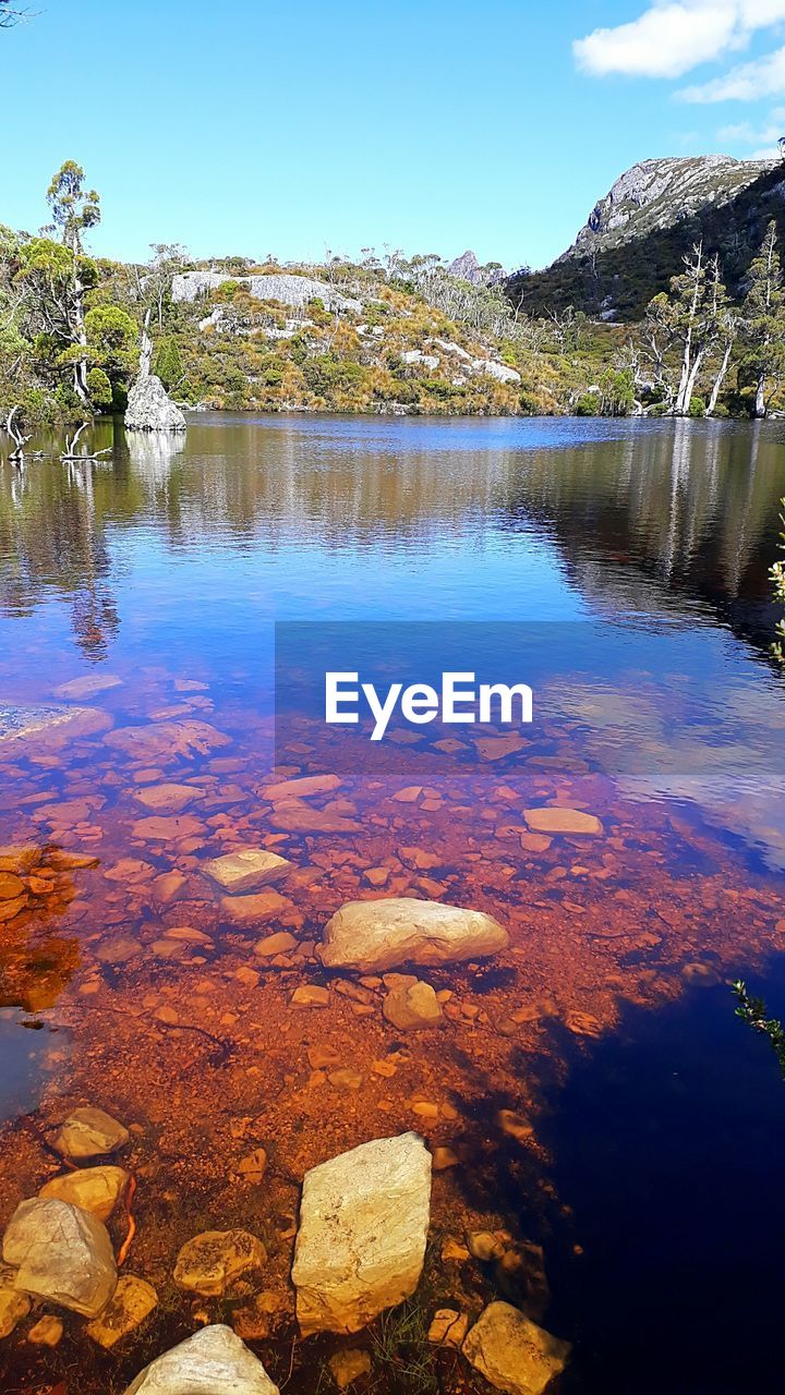 SCENIC VIEW OF LAKE