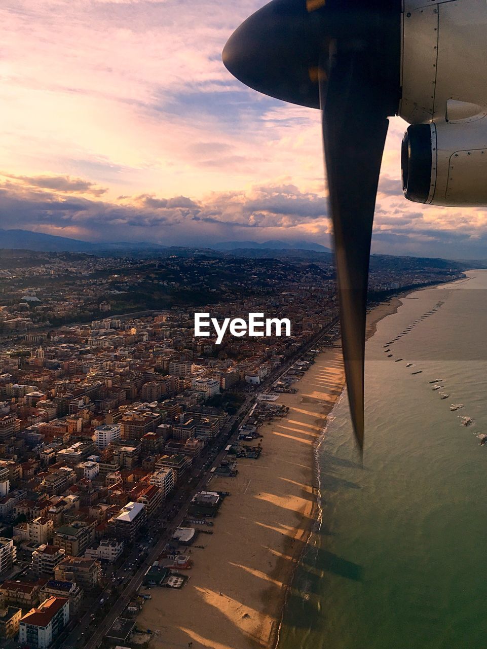 Aerial view of cityscape