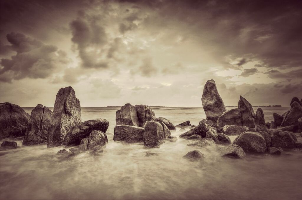 View of rocks and stones