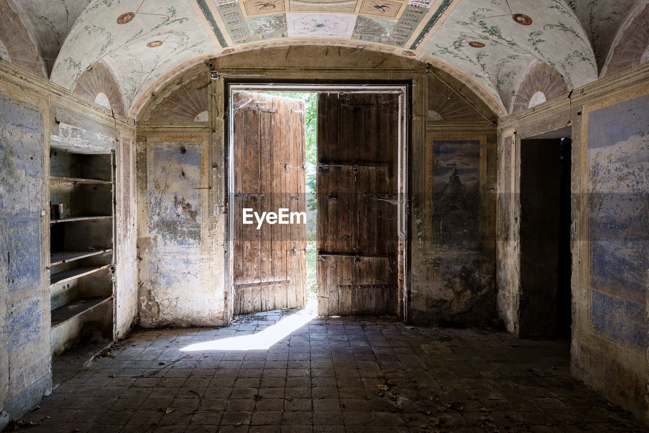 VIEW OF ABANDONED DOOR