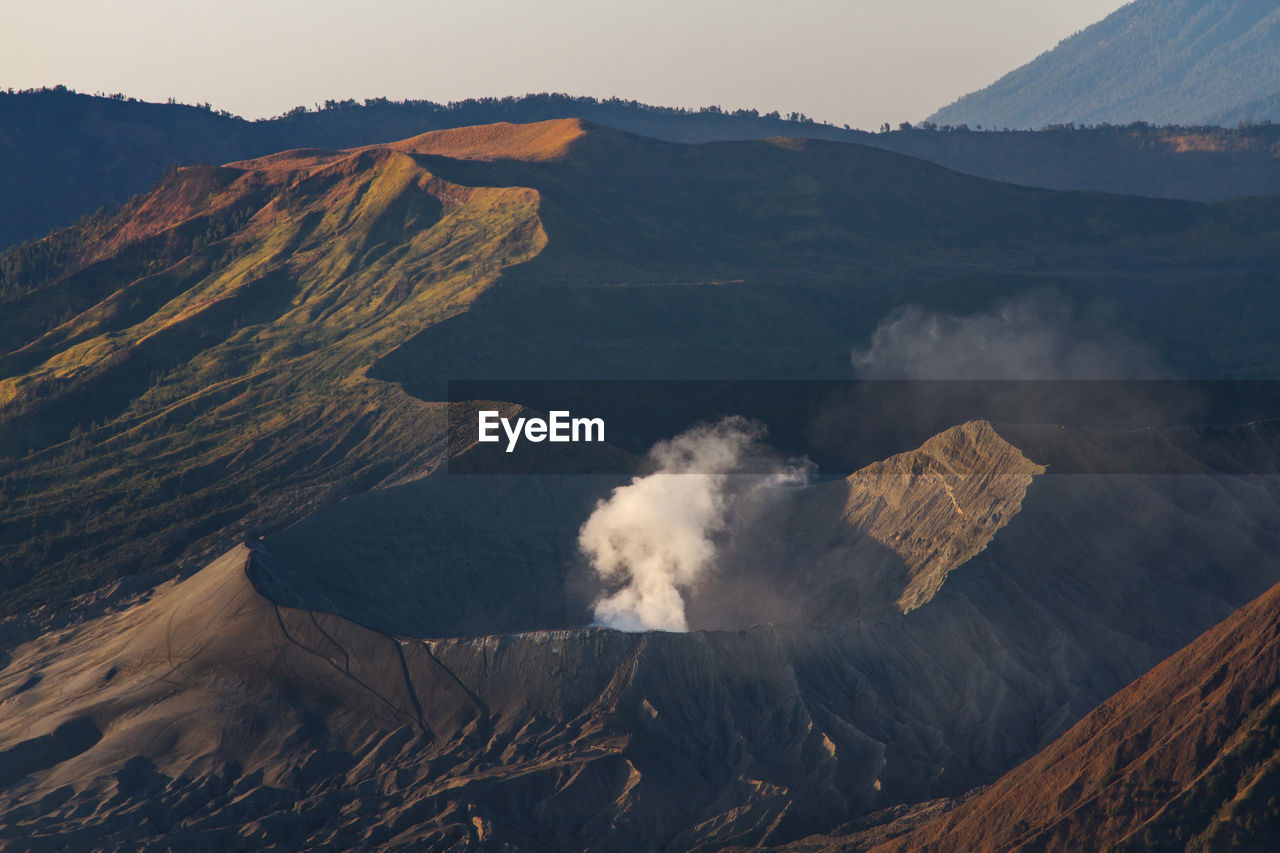 Mt. bromo located in bromo tengger semeru national park, east java, indonesia.