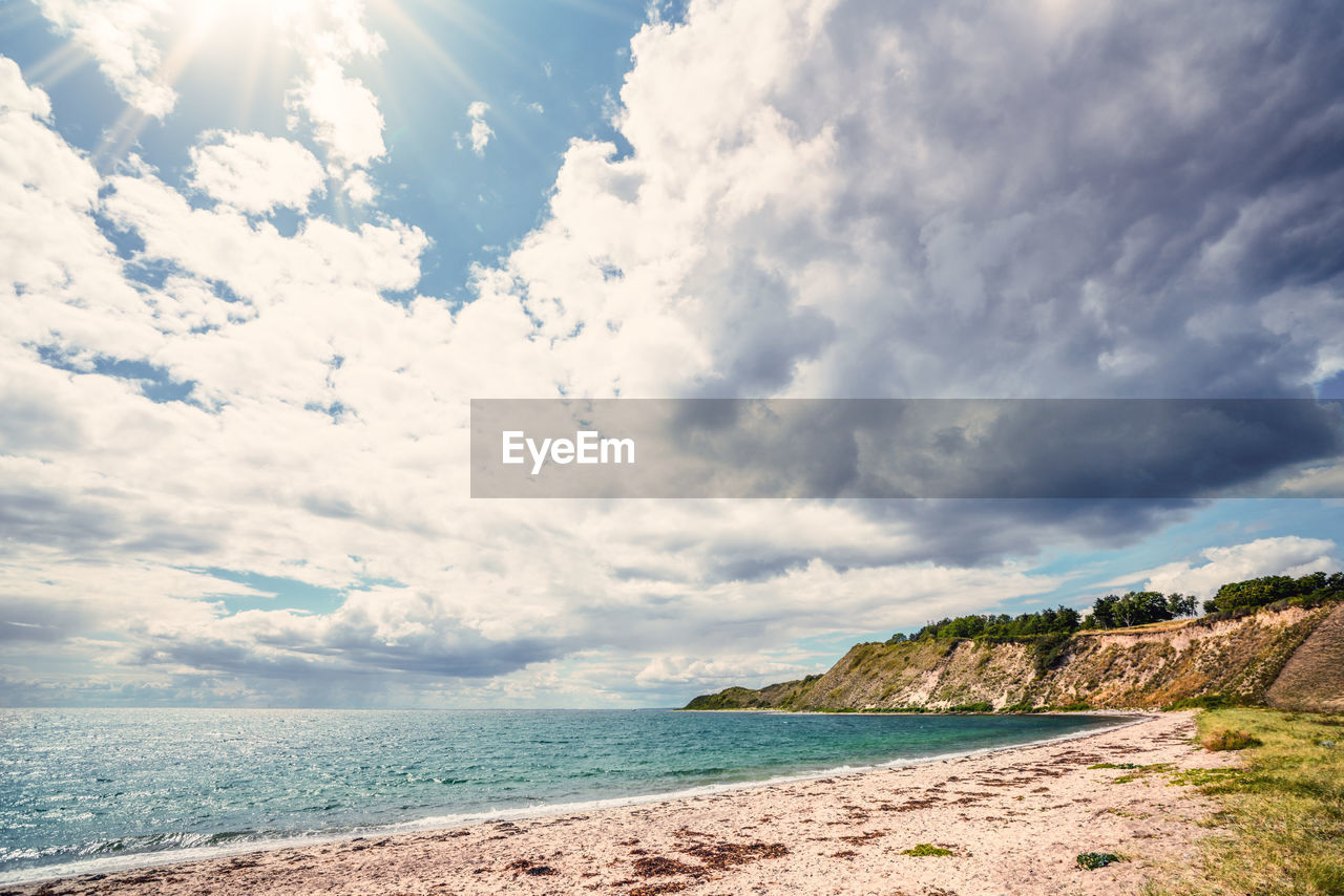 PANORAMIC VIEW OF SEA AGAINST SKY