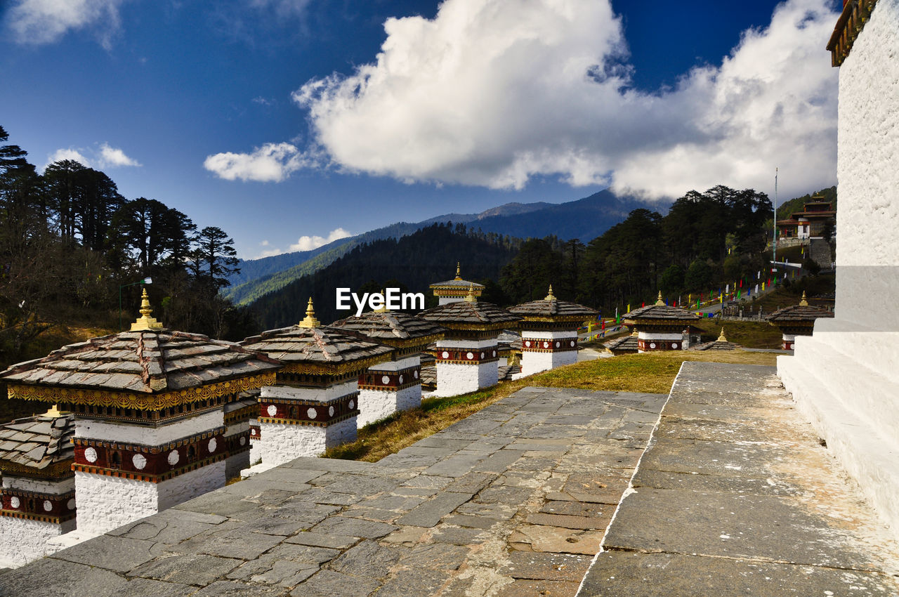 PANORAMIC VIEW OF BUILDING AGAINST SKY