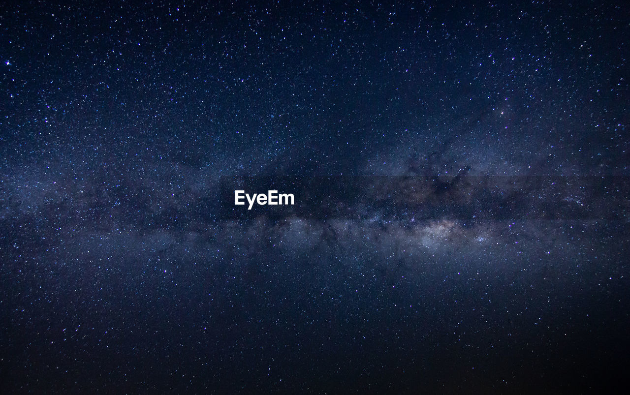 FULL FRAME SHOT OF STAR FIELD AGAINST SKY