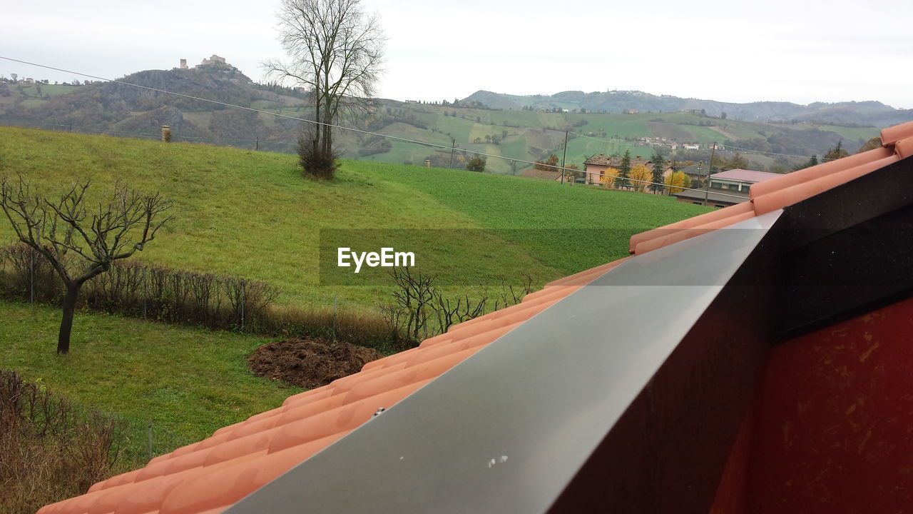 VIEW OF LANDSCAPE AGAINST CLEAR SKY