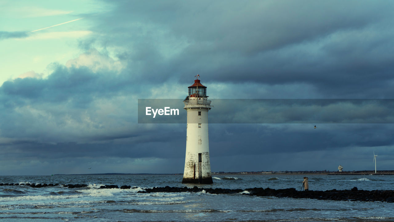 lighthouse against sky