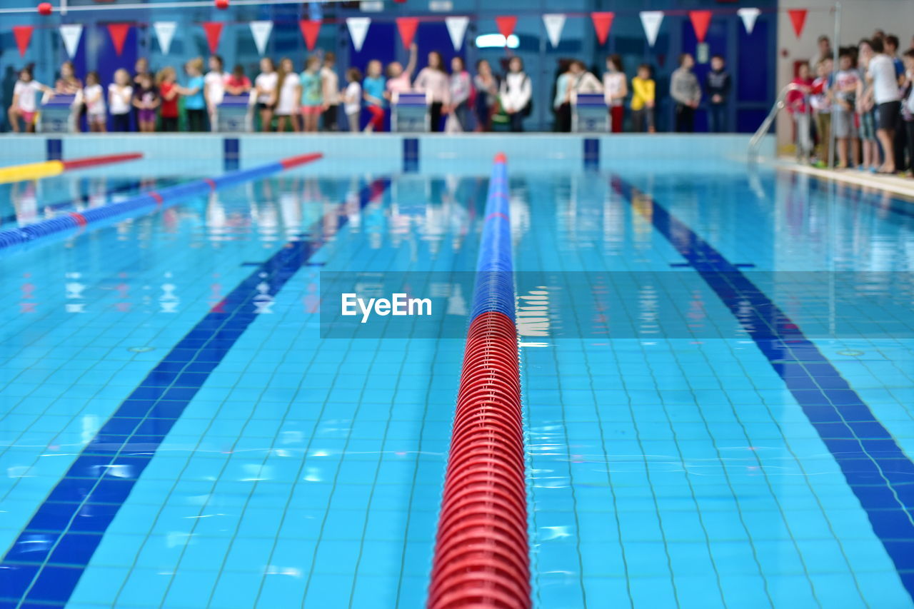 Close-up of swimming pool