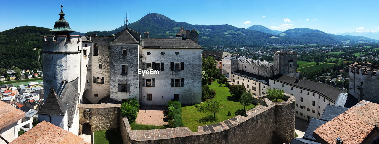 PANORAMIC SHOT OF HISTORIC BUILDING