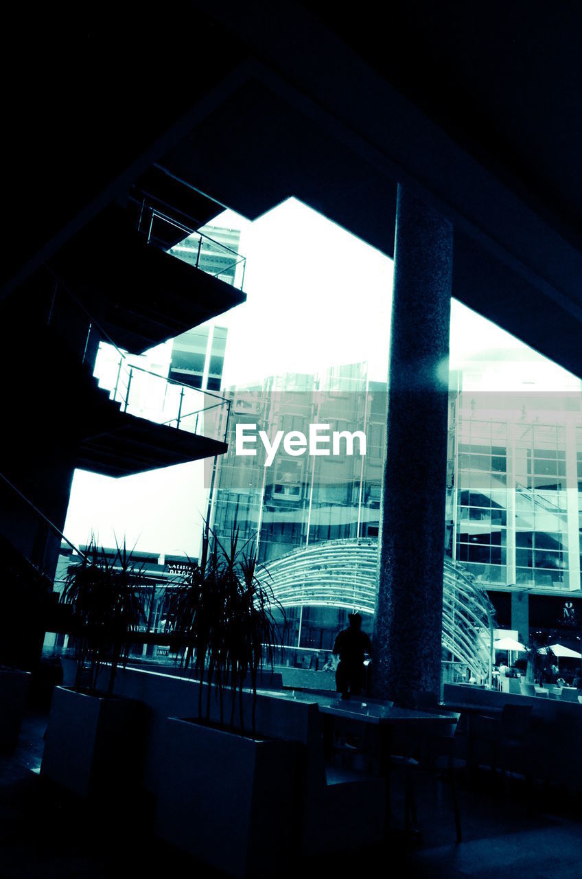 VIEW OF MODERN BUILDINGS IN CITY