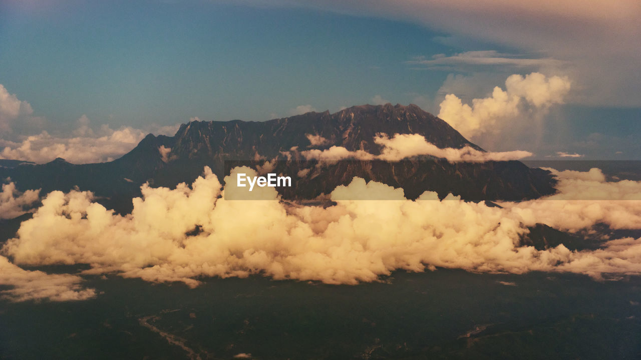 PANORAMIC SHOT OF LAND AGAINST SKY