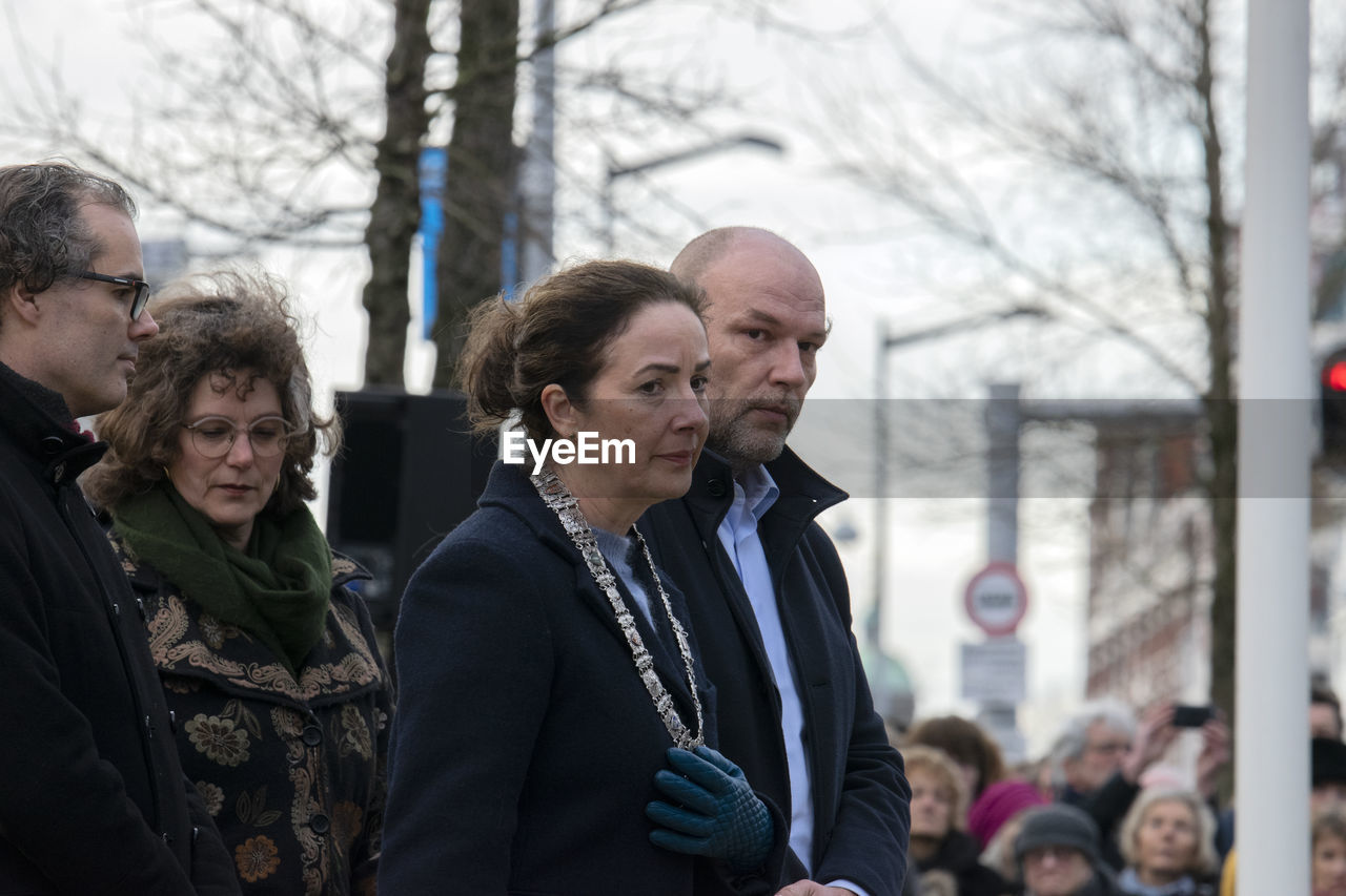 PORTRAIT OF PEOPLE IN WINTER