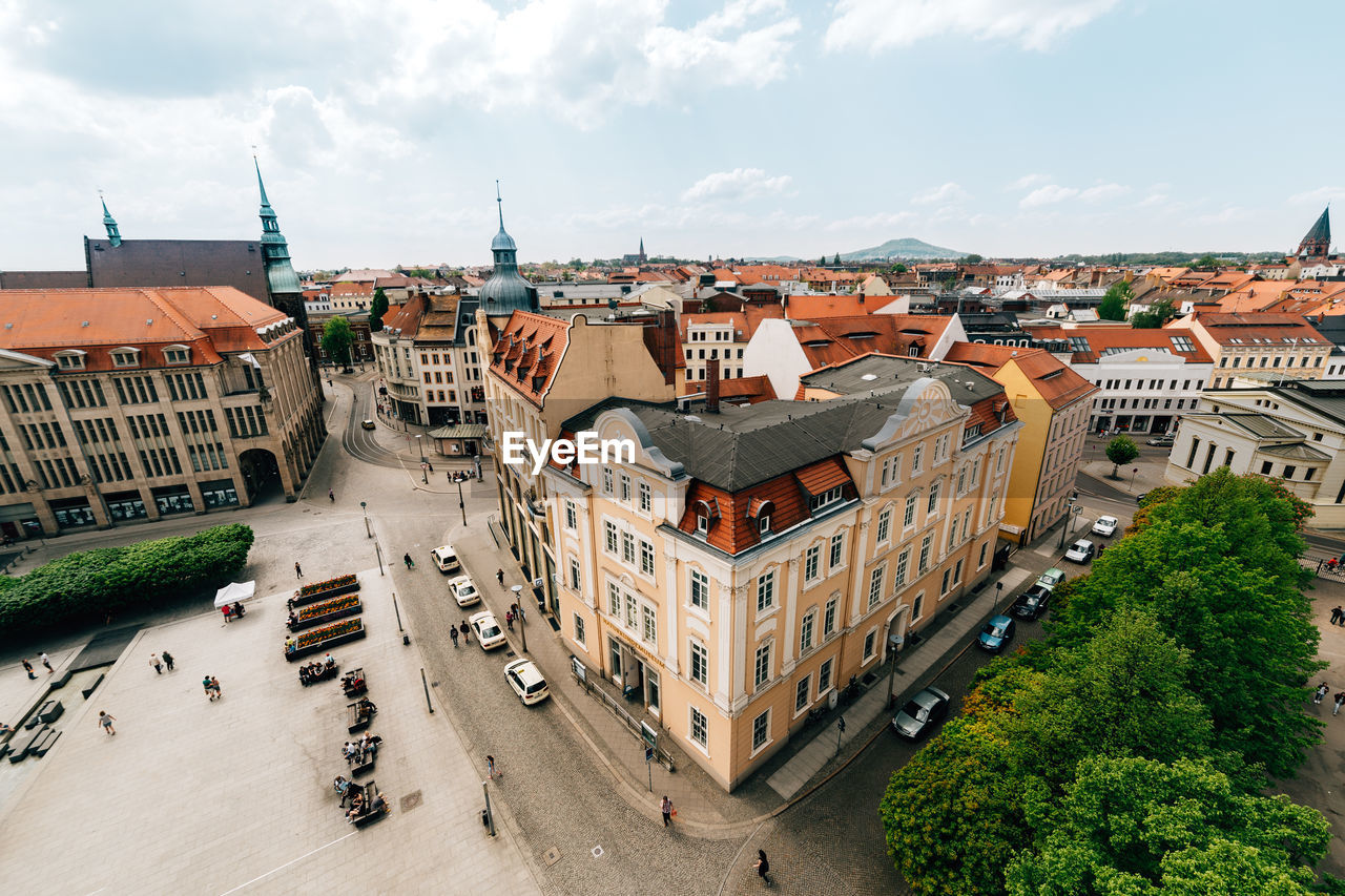 Buildings in town