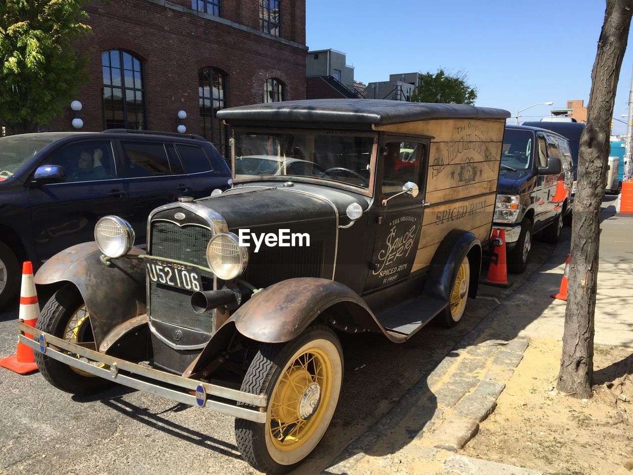 CARS PARKED IN PARKING LOT