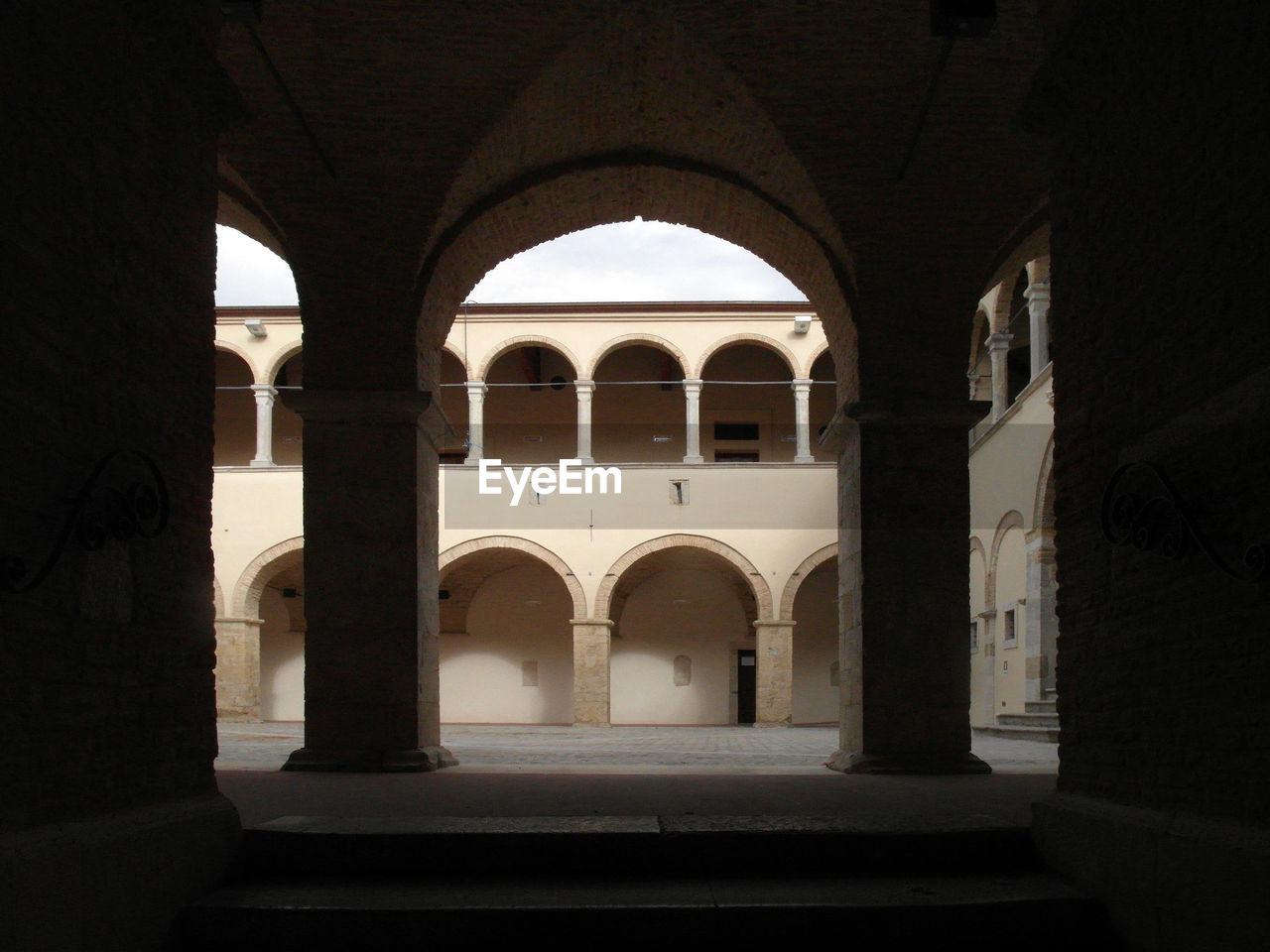 CORRIDOR OF HISTORICAL BUILDING