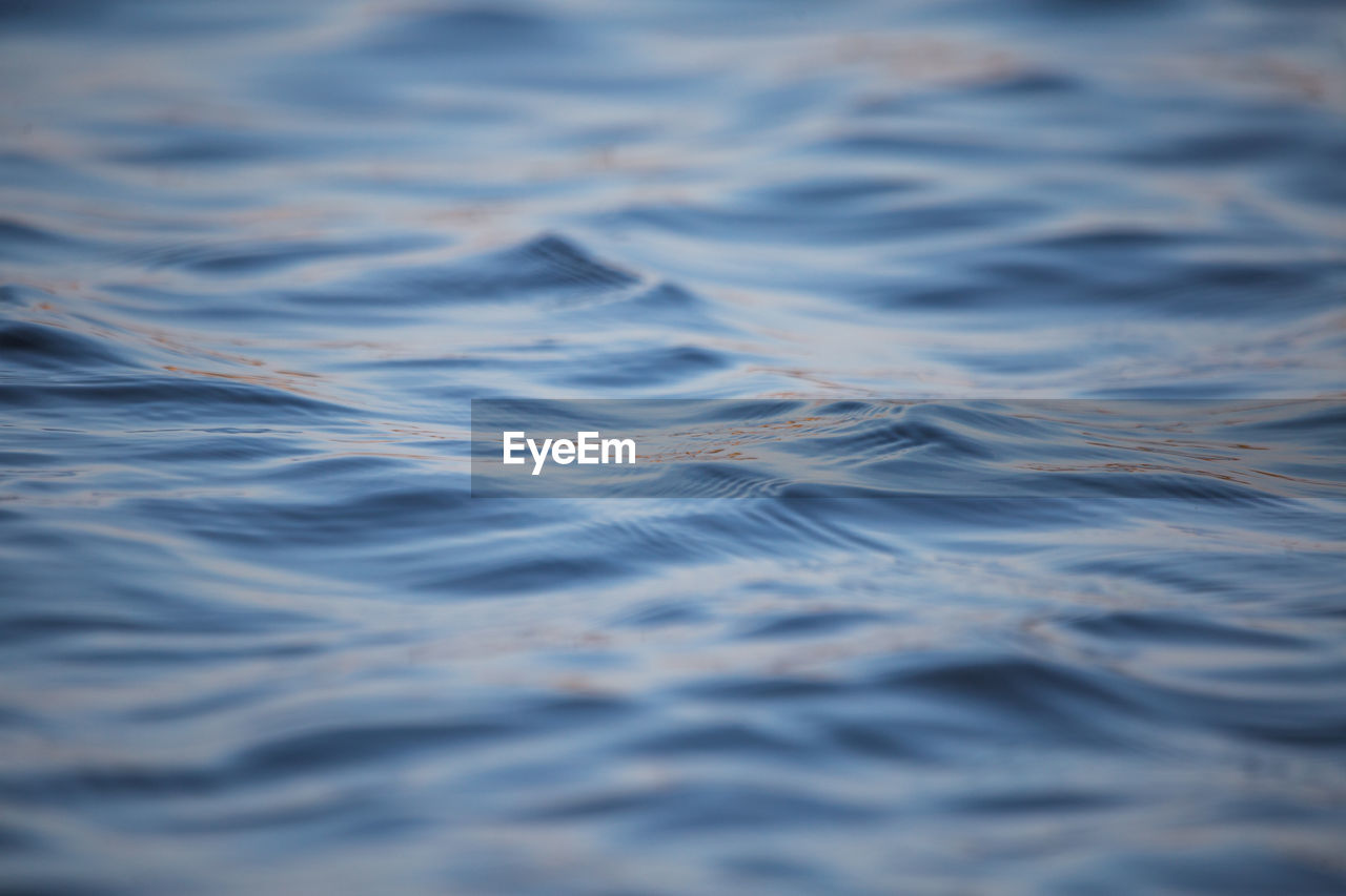 Full frame shot of rippled water