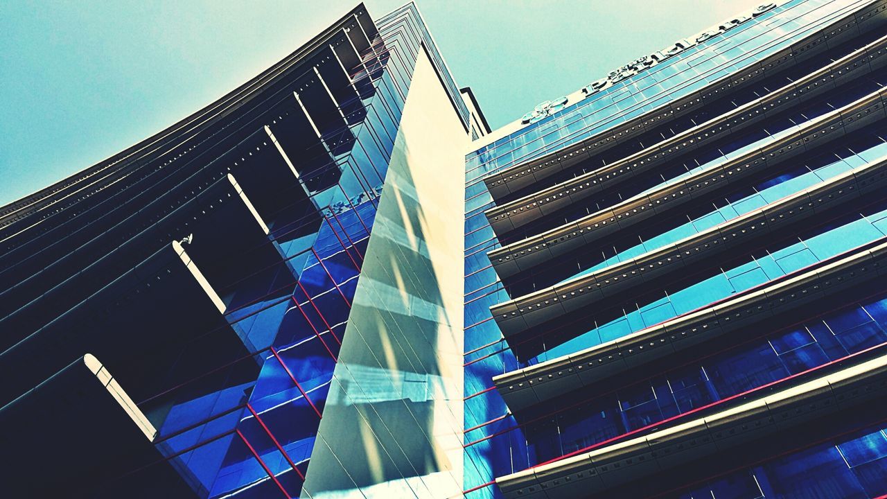 Low angle view of cebu parklane international hotel