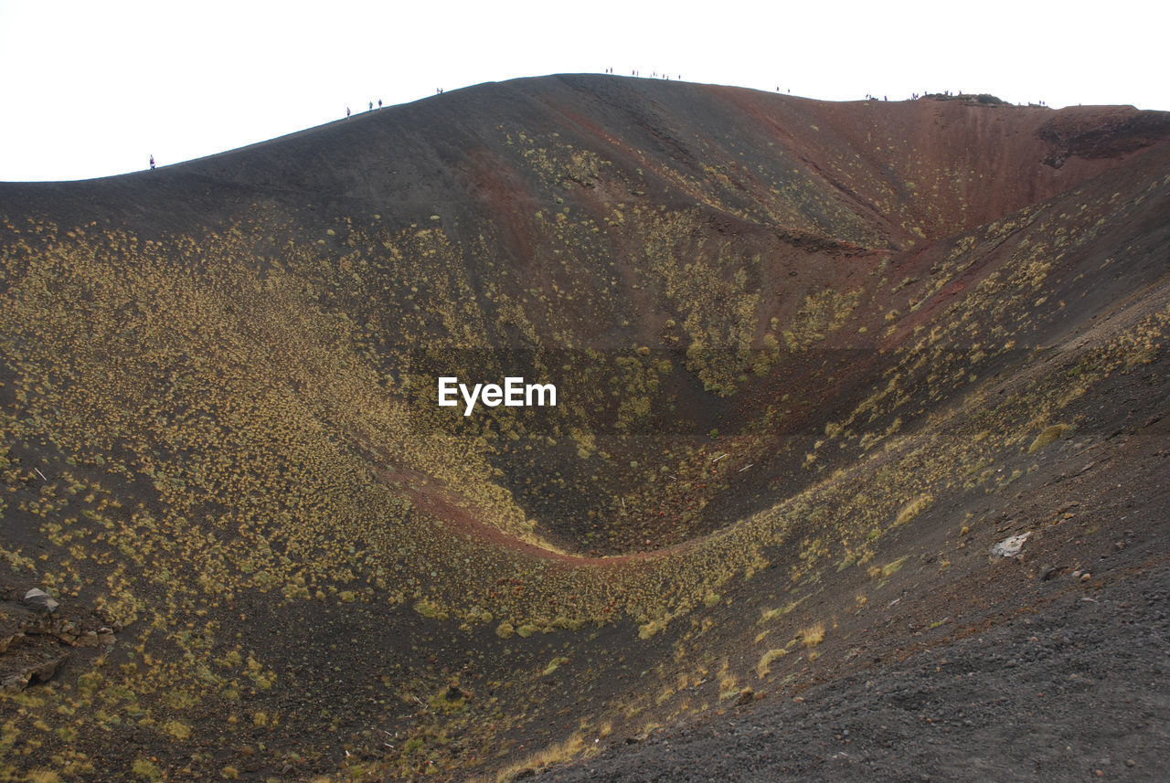 VIEW OF VOLCANIC LANDSCAPE