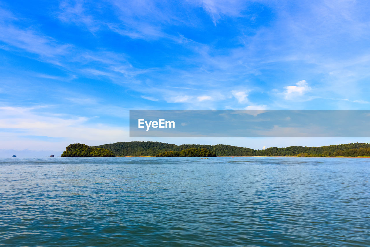 VIEW OF SEA AGAINST SKY