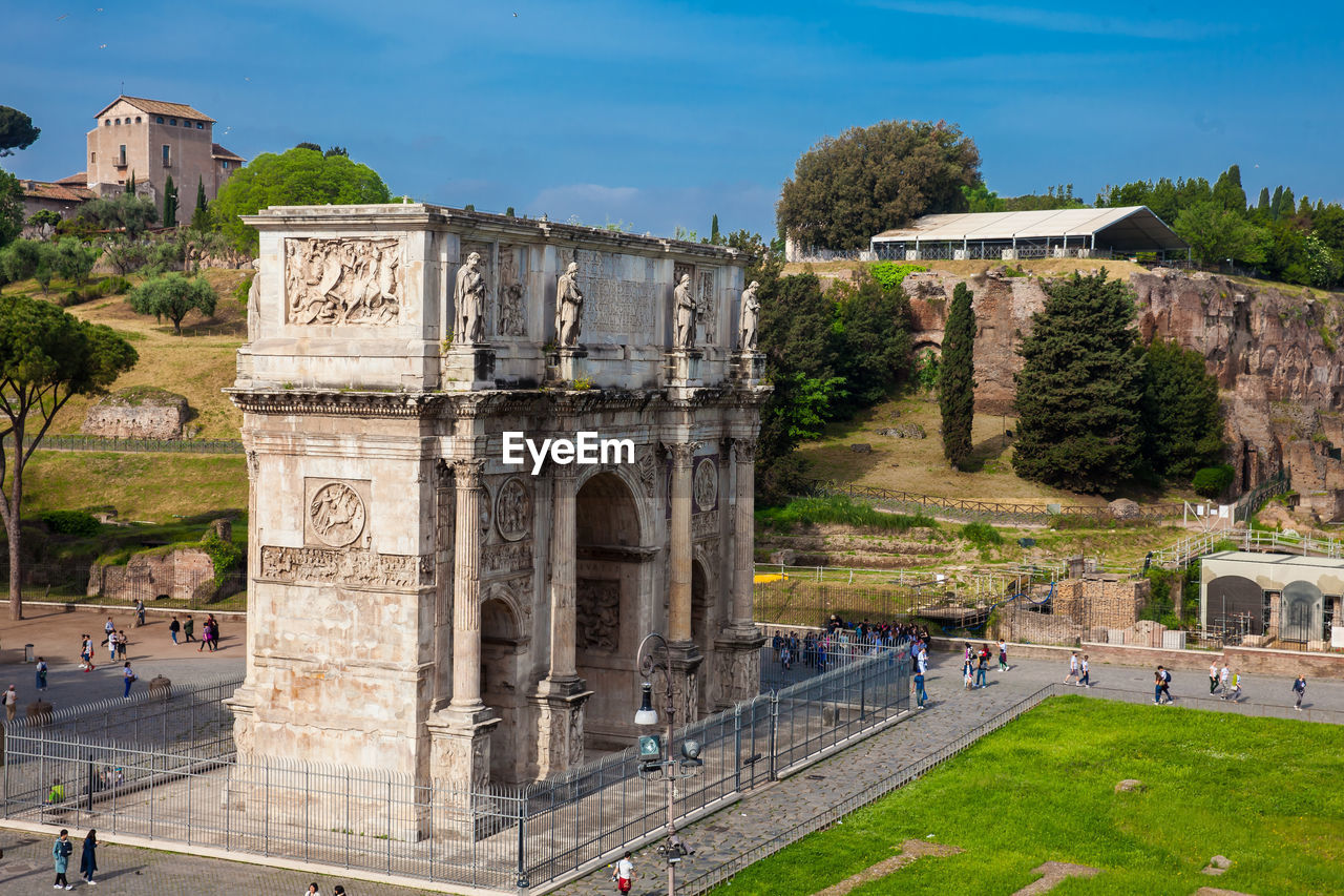The arch of constantine a triumphal arch in rome