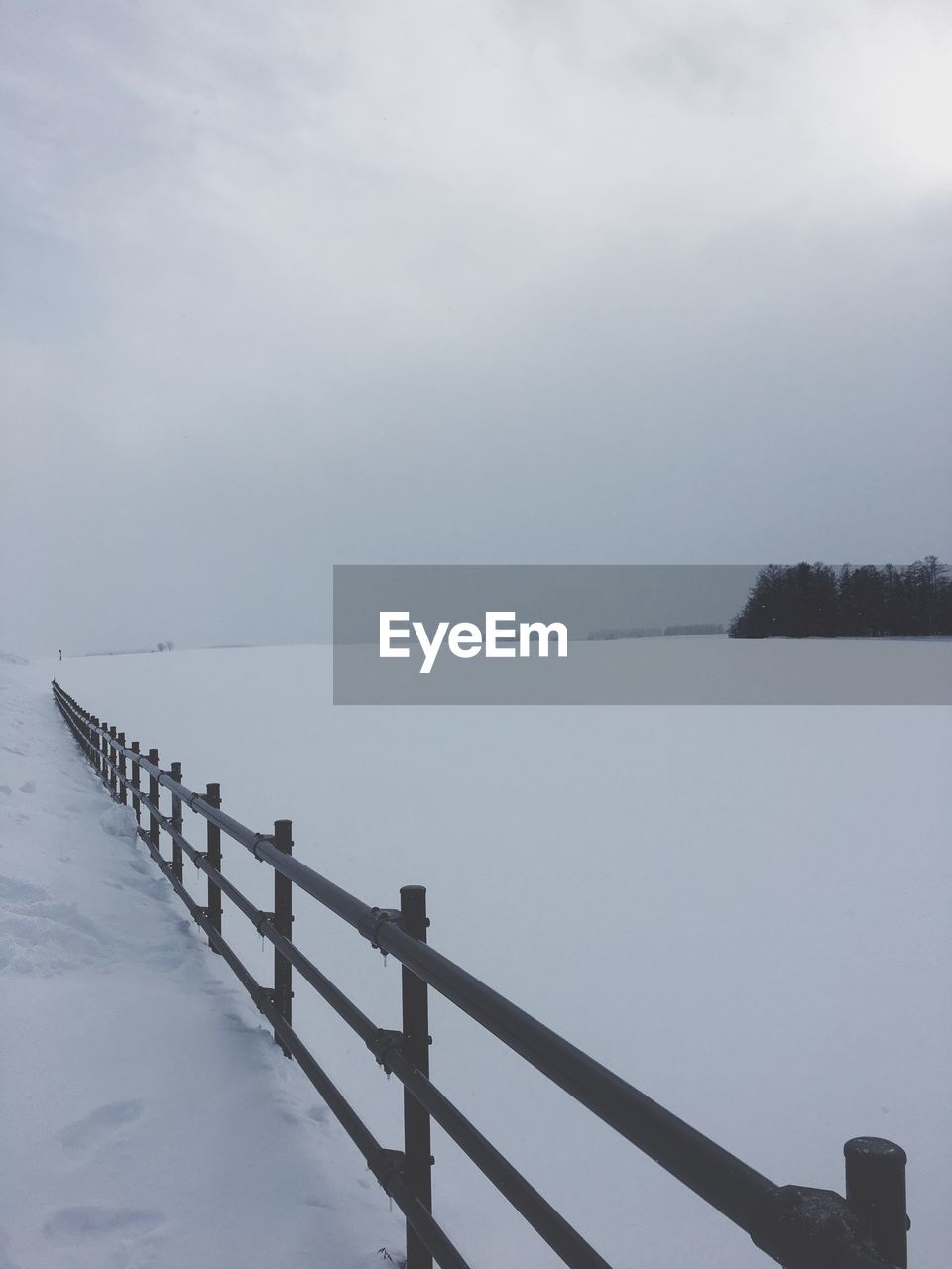 SCENIC VIEW OF SEA DURING WINTER