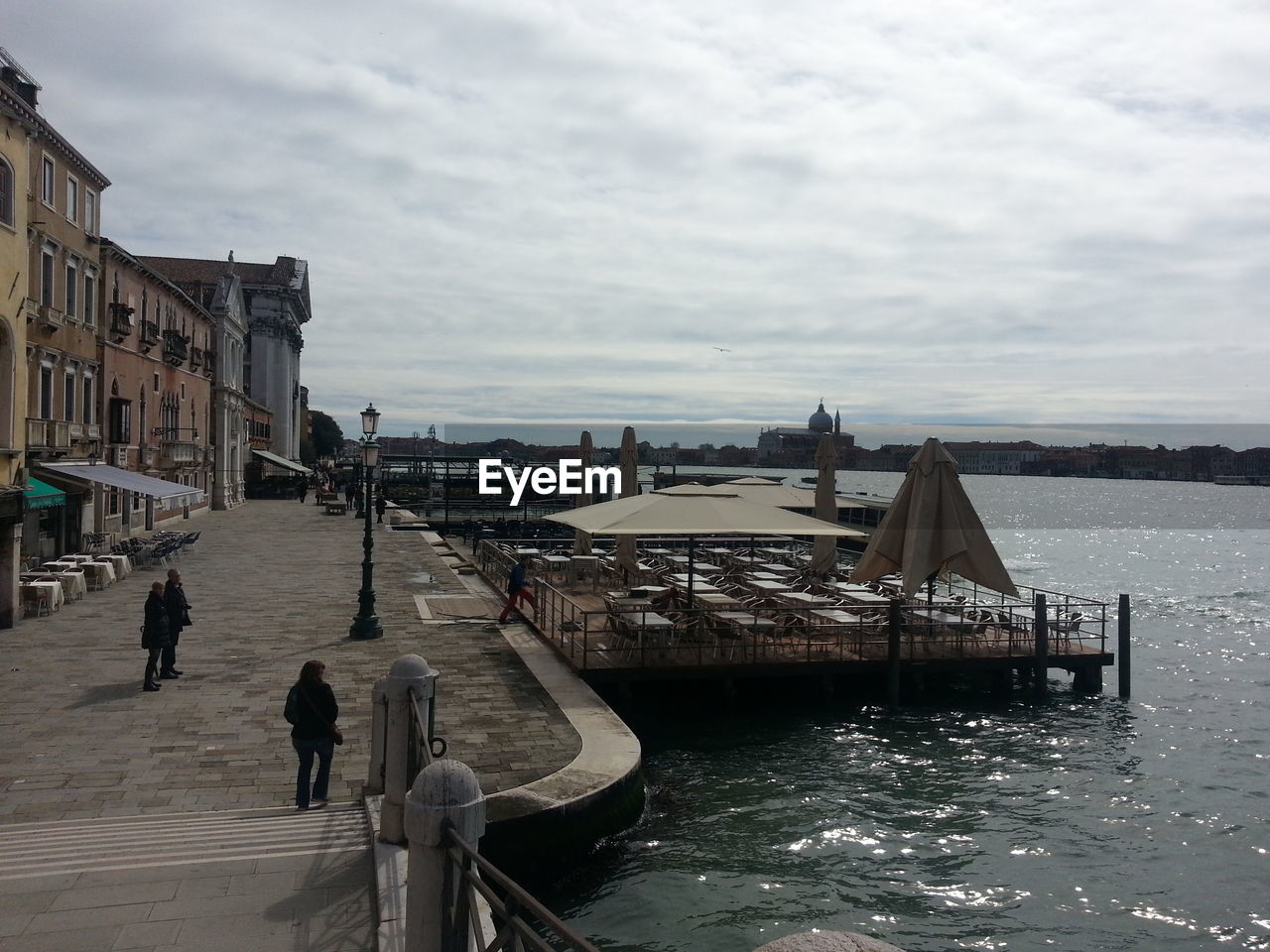 VIEW OF PIER OVER SEA