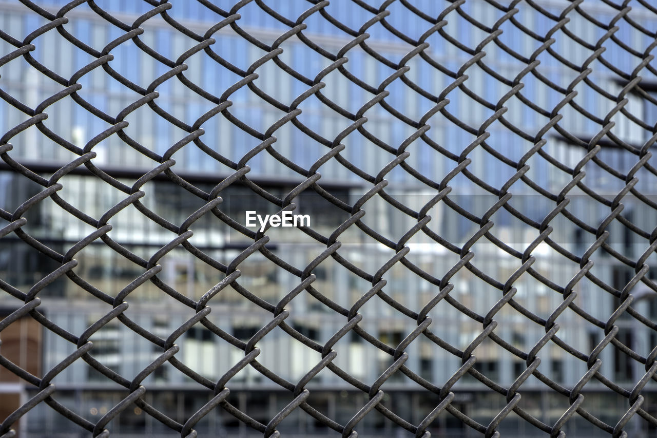 Full frame shot of chainlink fence