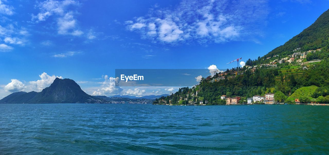 PANORAMIC VIEW OF SEA AGAINST SKY