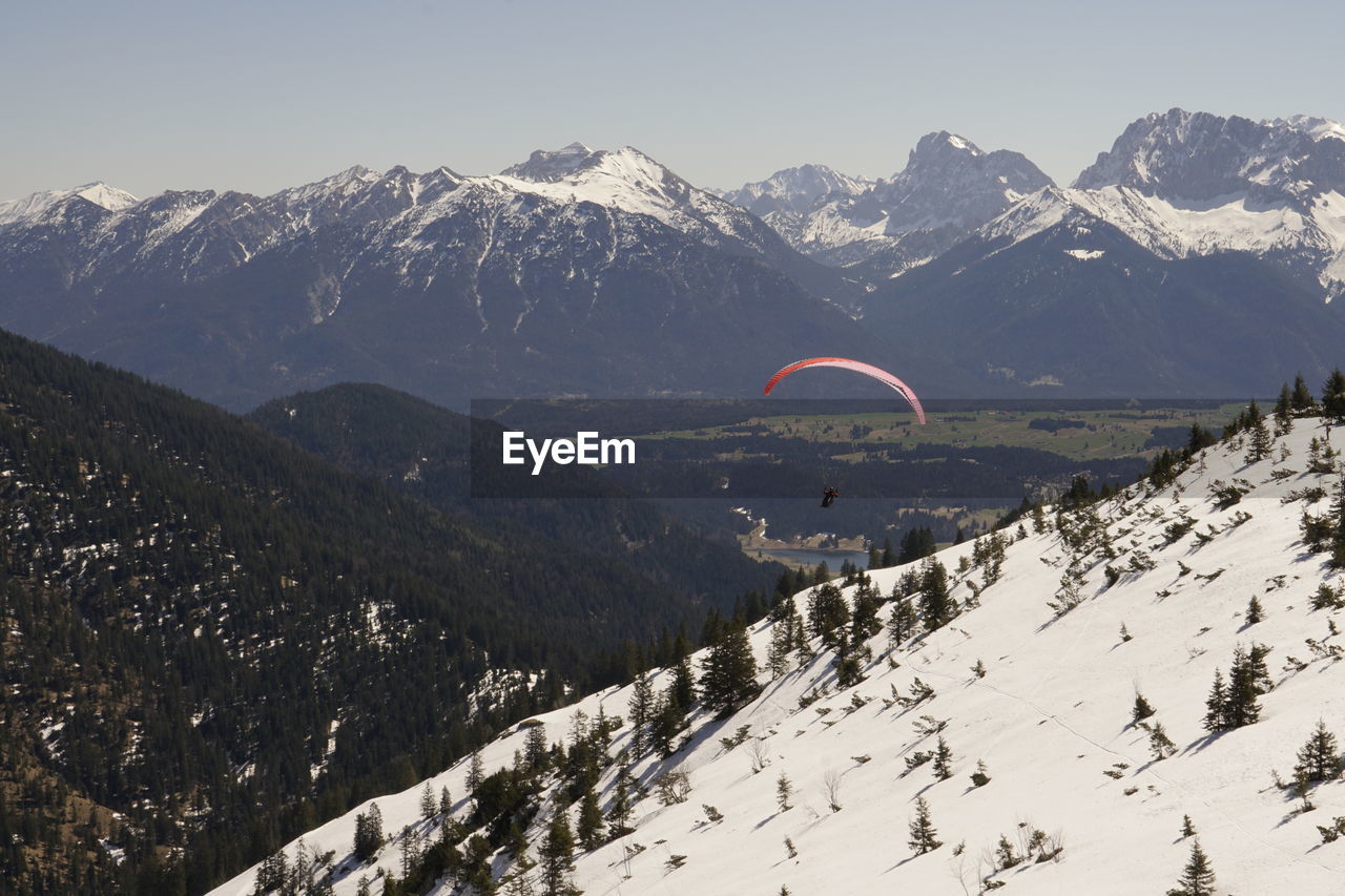 SNOWCAPPED MOUNTAINS AGAINST SKY