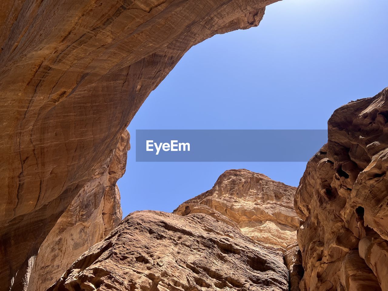 rock formations against sky