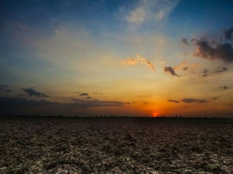 SCENIC VIEW OF SUNSET SKY