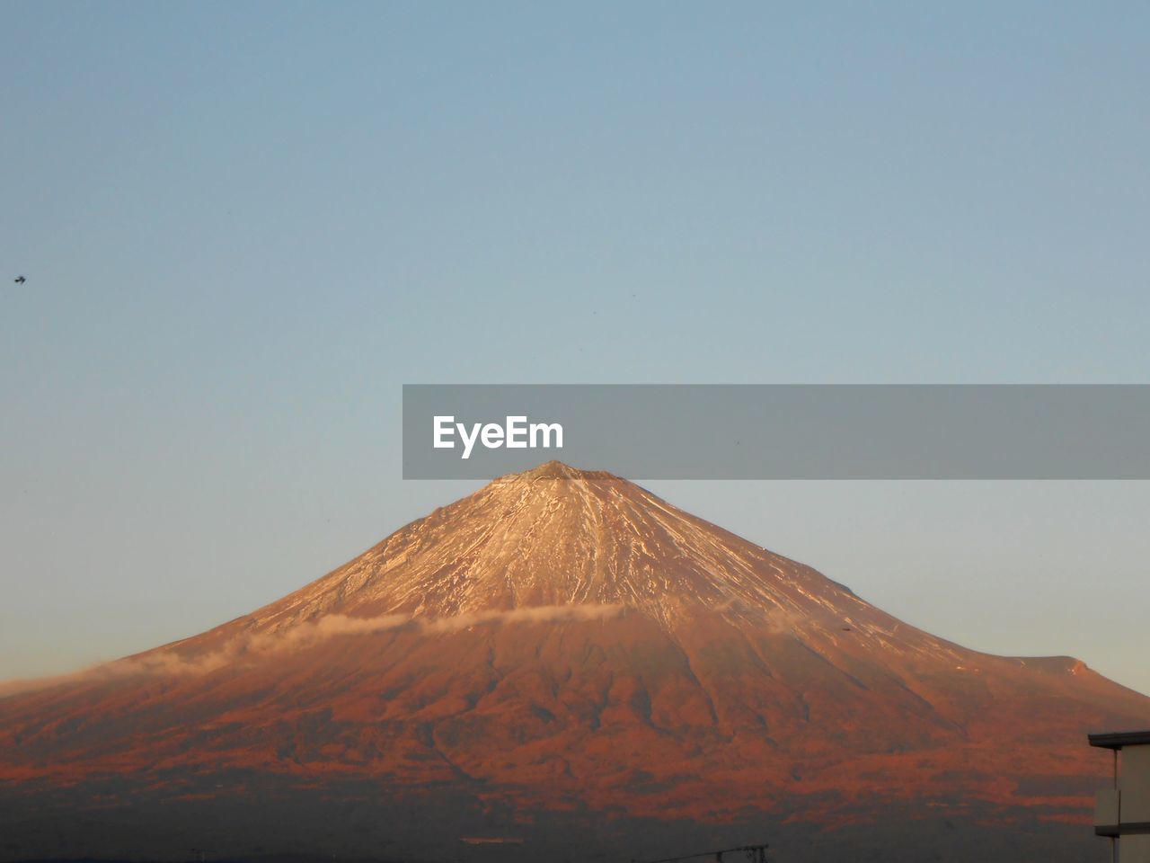 VIEW OF VOLCANIC MOUNTAIN