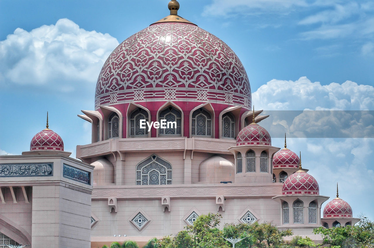 Low angle view of building against sky