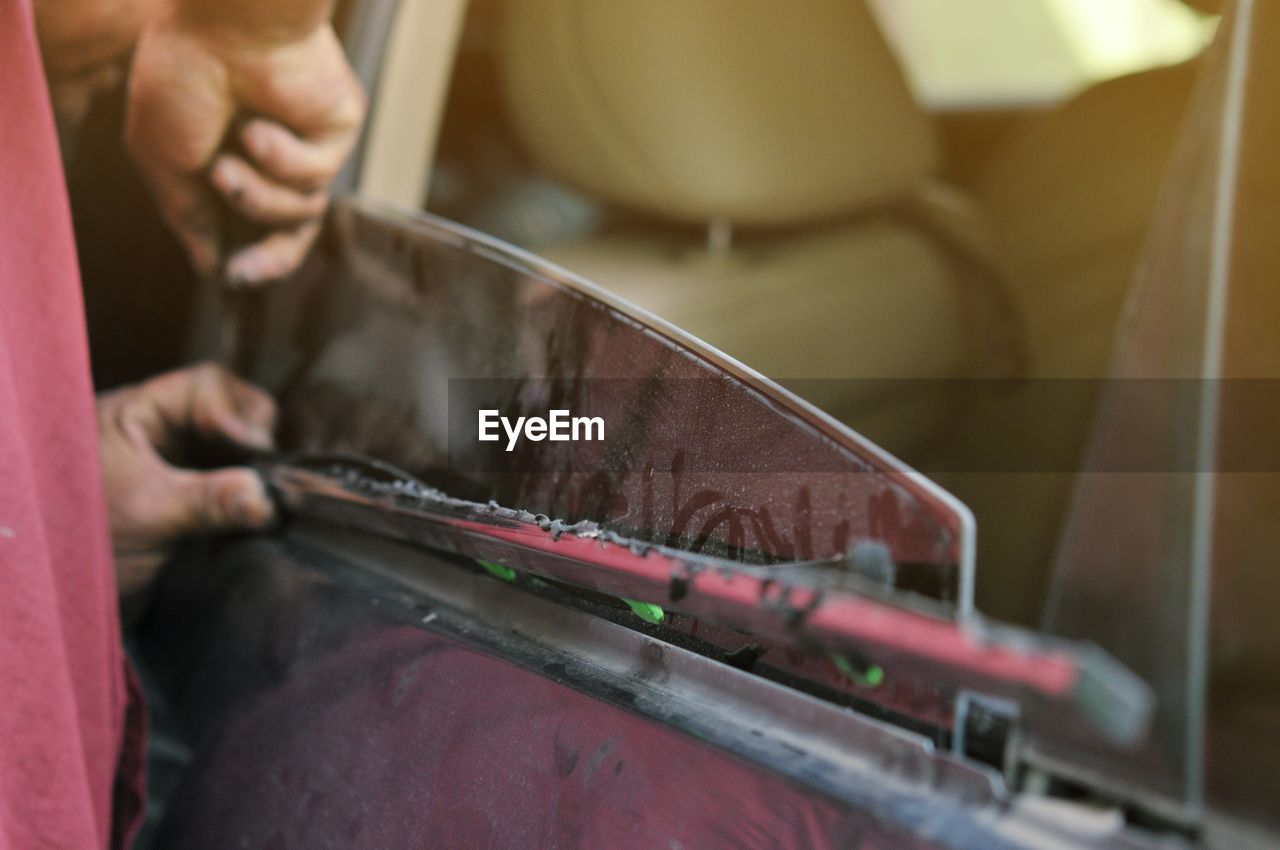one person, adult, hand, occupation, skill, indoors, working, selective focus, close-up, men, business, industry