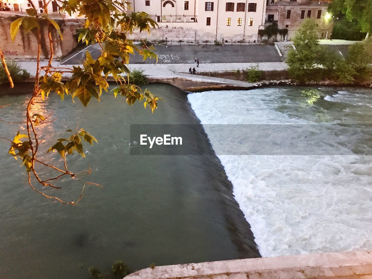 SCENIC VIEW OF WATER IN PARK