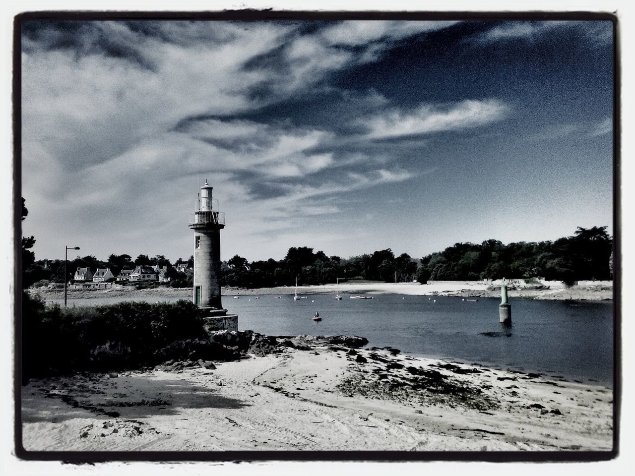 Light house at beach