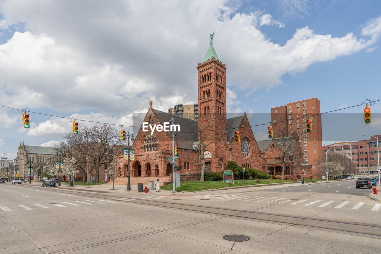Historic first congregational church of detroit, michigan on april 9th, 2024