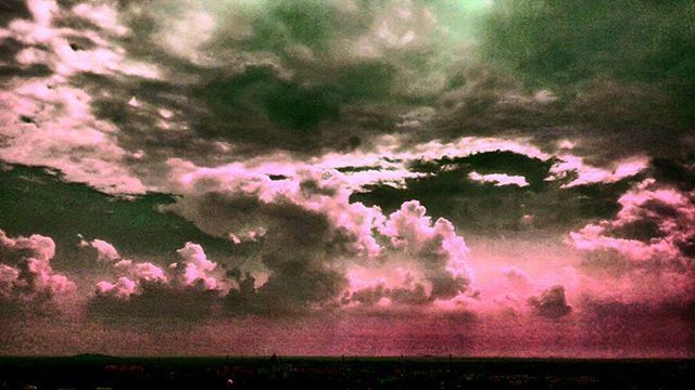 SCENIC VIEW OF DRAMATIC SKY OVER LANDSCAPE