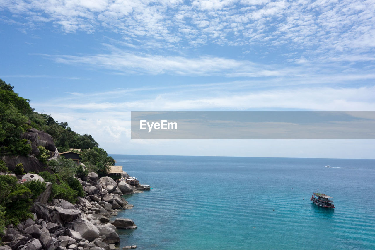 VIEW OF SEA AGAINST SKY