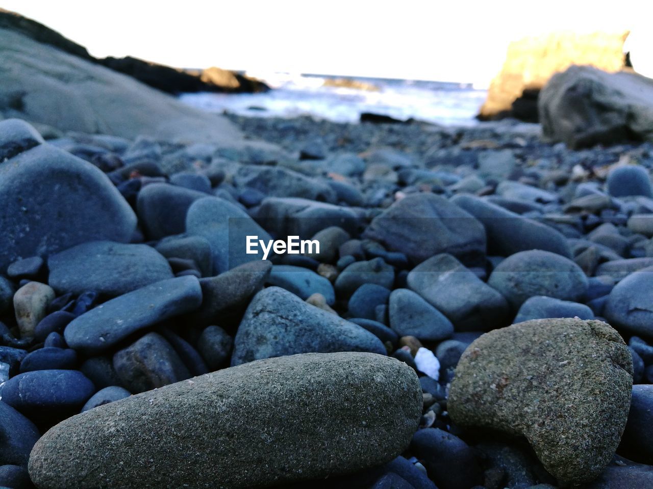 SURFACE LEVEL OF WATER ON BEACH