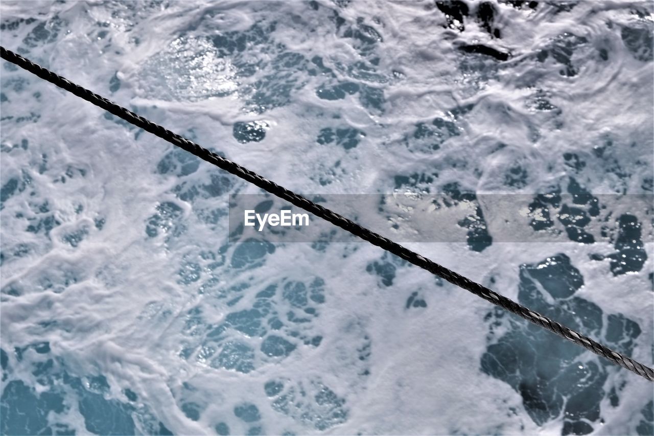 HIGH ANGLE VIEW OF POOL