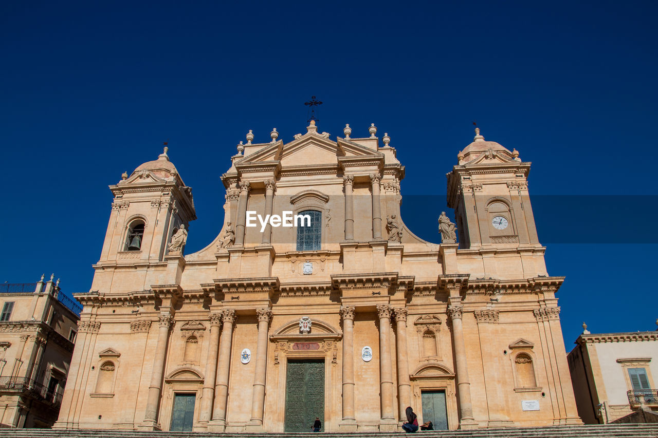 The cathedral of san nicolò in noto