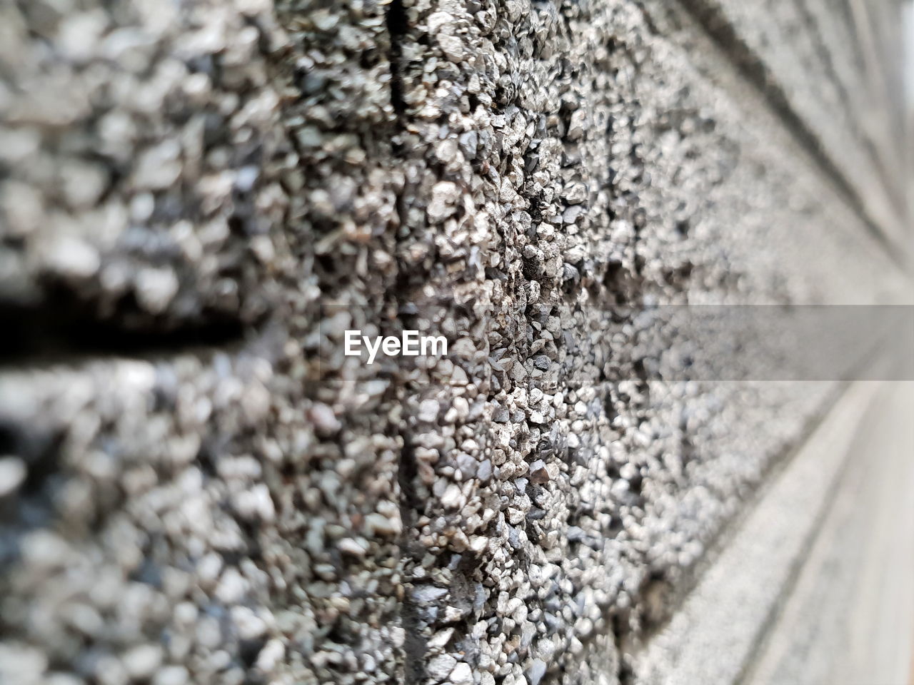 Close-up of textured concrete wall