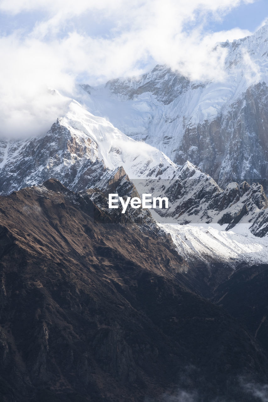 SNOWCAPPED MOUNTAINS AGAINST SKY