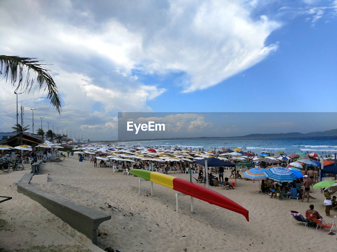 VIEW OF BEACH AGAINST SKY