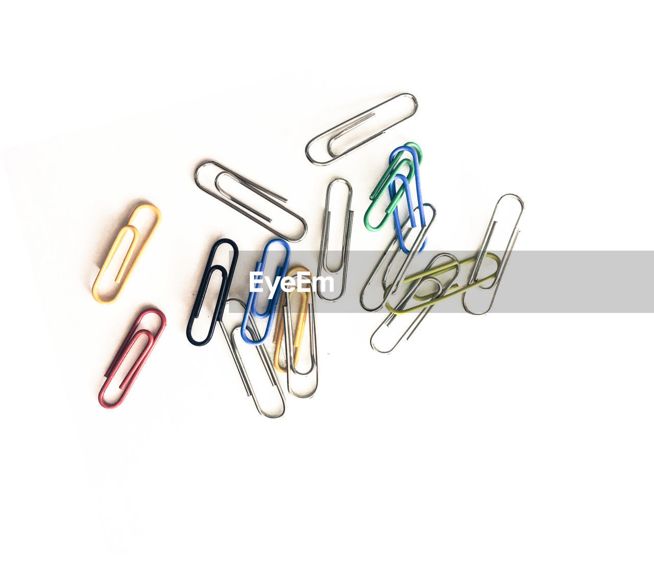 HIGH ANGLE VIEW OF OBJECTS ON WHITE BACKGROUND