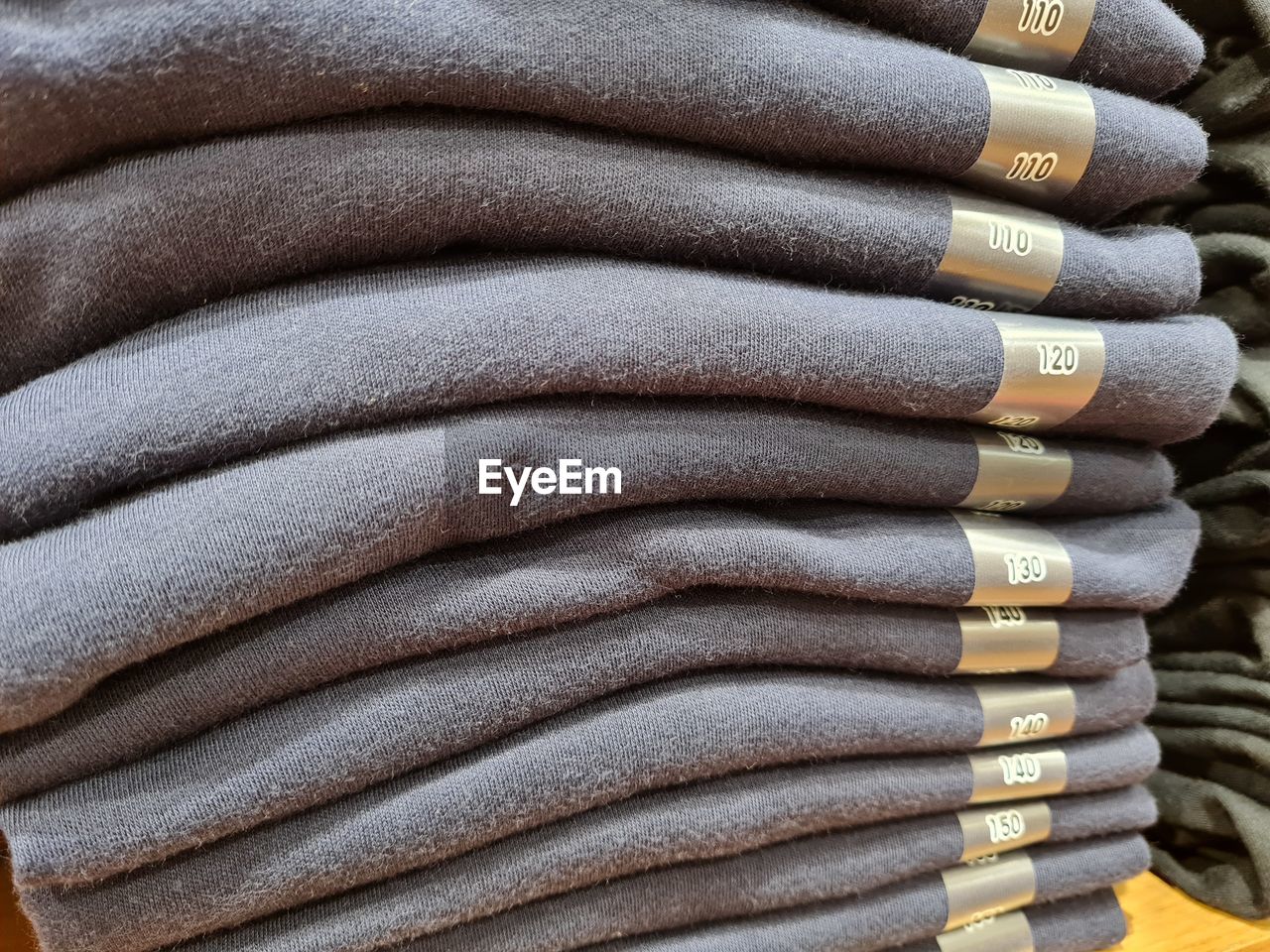 Full frame of clothes
